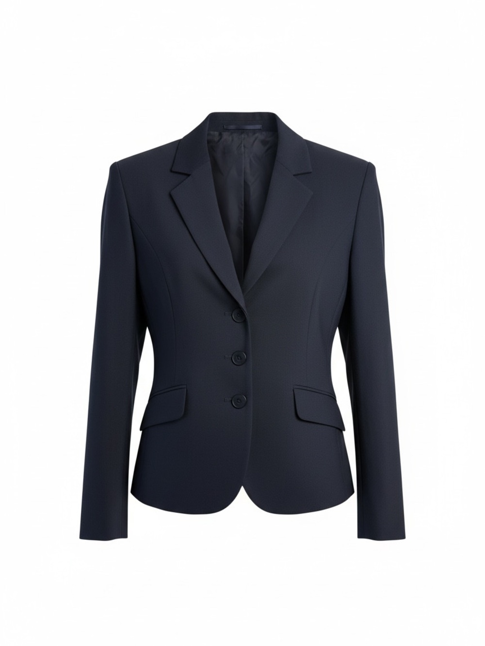 NWT Talbots Women's Navy Tailored Wool Blazer size 6